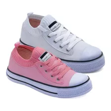 Combo 2 Pares Tênis Feminino Star Original Leve Barato