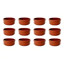 Cazuela Set X12 Barro Ceramica Terrina Esmaltada N° 10 