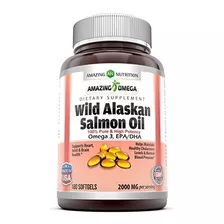 Increíble Aceite De Salmón Salvaje De Alaska Omega