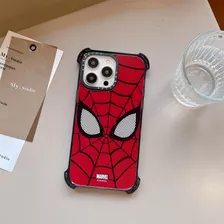 Funda Spiderman Anti Golpes Estilo Casetify Para iPhone 