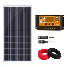 Kit Painel Solar 150w/155w Com Controlador 30a Sun21