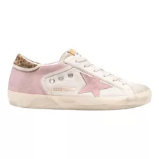 Zapatillas Golden Goose Super Star Lace Up- Rosa