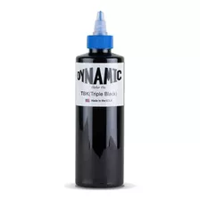 Tinta Dynamic Preto Triple Black 240ml Original P/ Tatuagem.