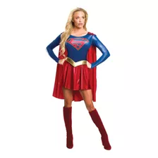 Disfraz Supergirl Serie Tv Dc Comics Mujer Dama M Teen