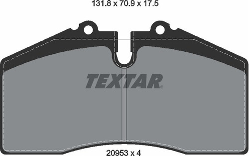 Balatas Delanteras Textar Porsche 928 1989 1990 1991 1992  Foto 5