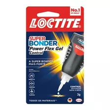 Cola Super Bonder Power Flex Gel Control 3g Henkel Loctite