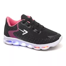 Tênis Led Infantil Feminino Box 200