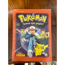 Álbum Pokémon Temos Que Pegar 1999 Completo Com Pôster