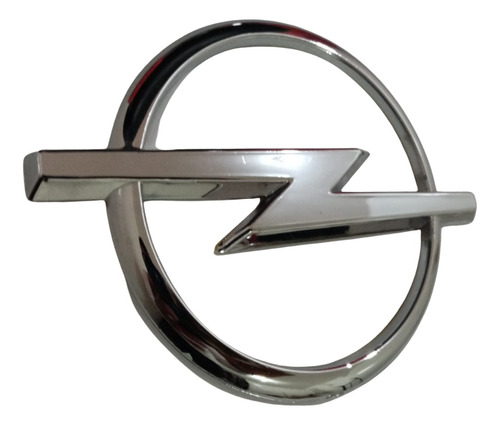 Foto de Emblema Opel Grande Cromado 10 Cm De Dimetro Autoadhesivo 