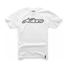 Remera Blanca Alpinestar Blaze Tee Agrobikes