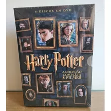 Dvd Coleção Harry Potter 8 Filmes Box Lacrado