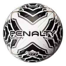 Bola Society Matis Xxiv Cor Branco/preto/chumbo