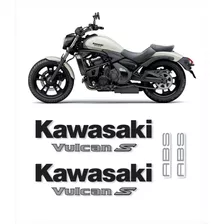 Kit Adesivo Kawasaki Vulcan S Abs 2016 Branca 