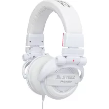 Auriculares Dj Pioneer Steez Dubstep D10mt 101db Color Blanco