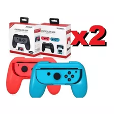 Mando Para Joycon (grip) Nintendo Switch - Pack 2 Unidades