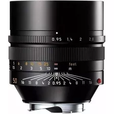 Leica Noctilux-m 50mm F/ 0.95 Asph. Lente 11-602