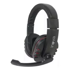 Auricular Gamer Inova C/microfono P/ Pc Play Doble Ficha 