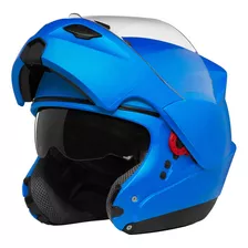 Capacete Para Moto Escamoteável Robocop Attack Viseira Dupla