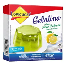 Gelatina De Limão Siciliano Zero Açúcares Lowçucar 10g