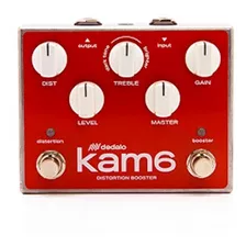 Pedal De Efecto Dedalo Kam-6 Distorcion + Booster Kamikaze