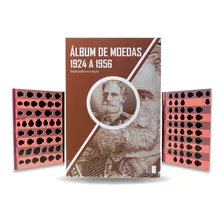 1 Álbum Moedas Brasileiras Cruzeiro 1924 A 1956