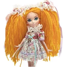 Boneca Ever After High Blondie Lockes Customizada Lolita Dol