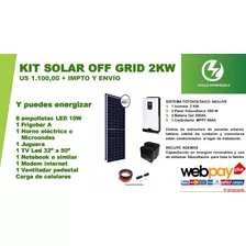 Kit Fotovoltaico Panel Solar