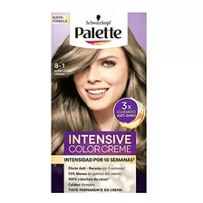 Palette Tinte Para Cabello Color Creme, Rubio Claro Cenizo