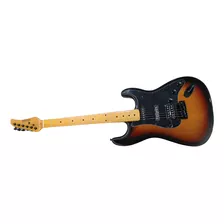 Guitarra Electrica Tipo Stratocaster Sunburst Cuerpo Solido