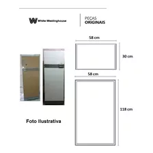 Kit Borrachas Reposição Geladeira White Whestinghouse 3.3