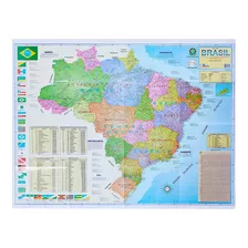 Mapa Brasil Político Estatístico Rodoviário Atualizado