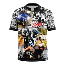 Camiseta Raglan Infantil Moto Grau XT 660