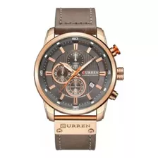 Reloj Curren 8291bnrg Beige Hombre