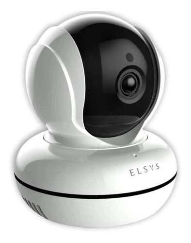 Câmera De Segurança Elsys Esc-wr3f Com Resolução De 2mp Visão Nocturna Incluída Branca