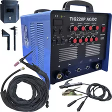 Máquina Inversora De Solda Tig Pulsada 220p Alta Frequência Ac/dc 220v Wwsoldas