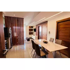 Excelente Oportunidad. Bello Apartamento De Una Habitación. Amueblado Con Su Baño, Sala - Comedor, Cocina, Totalmente Equipada. En El Último Piso Salón De Uso Múltiples Y Gym Un Parqueo, Aire A/a