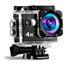 Camara Deportiva Sumergible Con Wifi Video 4k Ultra Hd 16mp