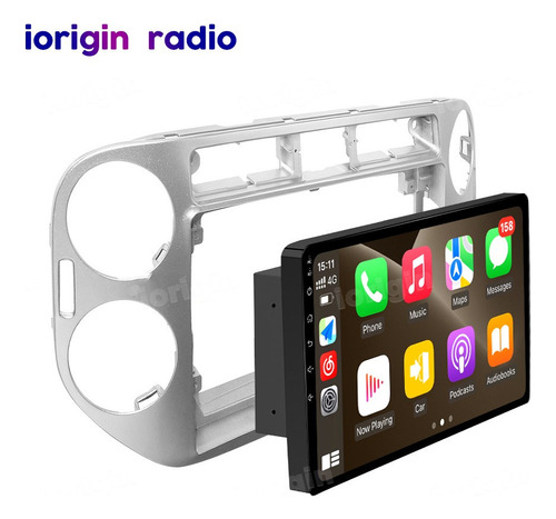 Radio Multimedia Carplay Para Volkswagen Tiguan 2010-2017 Foto 3