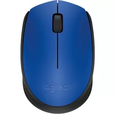 Mouse Logitech M170 Sem Fio Azul E Preto Ref. 2466
