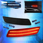 For 15-22 Lexus Rc300 Rc350 Red Led Rear Bumper Reflecto Aac