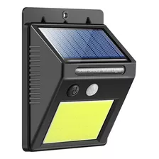 Lampara Farol Solar Foco 48 Led Sensor Movimiento Exterior ® Luz Blanco Neutro
