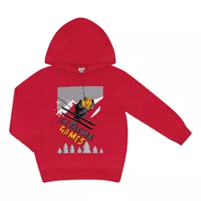 Blusão Infantil Masculino Extreme Rovitex Kids Vermelho