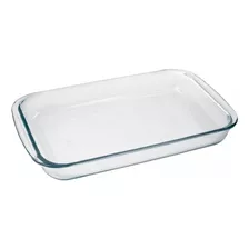 Fuente Marinex Asadera Rectangular 39x23cm 2,9lts Horno 6536 Color Vidrio