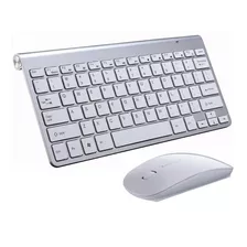 Kit Teclado Mouse Wireless iMac iPad Android Phone Smartv 