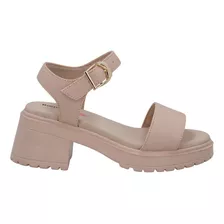  Sandalia Tacón Ancho Niña Bambino N2750 Huaraches 18 Al 23 