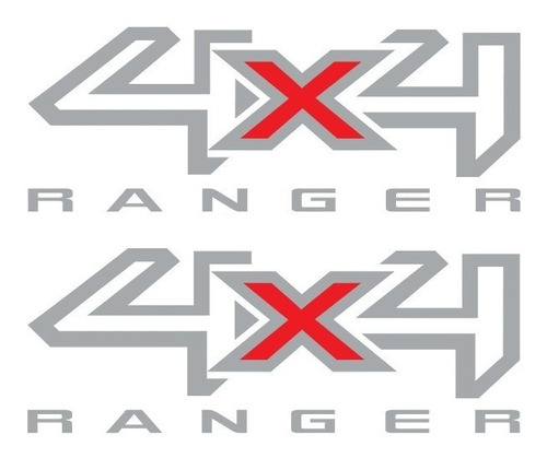 Stickers 4x4 Ford Ranger Para Costado De Batea Envio Gratis Foto 3