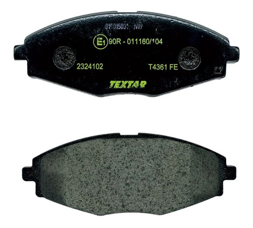 Balatas Delanteras Textar Daewoo Matiz 1998 1999 2000 2001  Foto 4