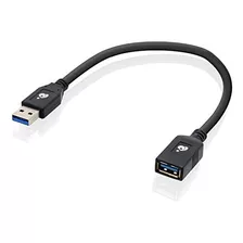 Cable De Extensión Iogear Usb 3.0 Macho A Hembra De 12 Pulga