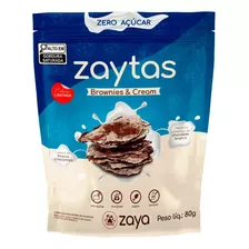 Lasca De Brownie S/ Gluten Zaytas Brownies Cream Zero Açucar