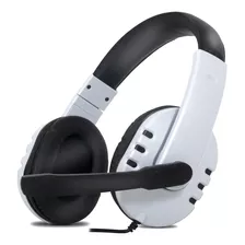 Headset Fone Branco Gamer Para Celular Ps4 Ps5 Xbox Serie Sx